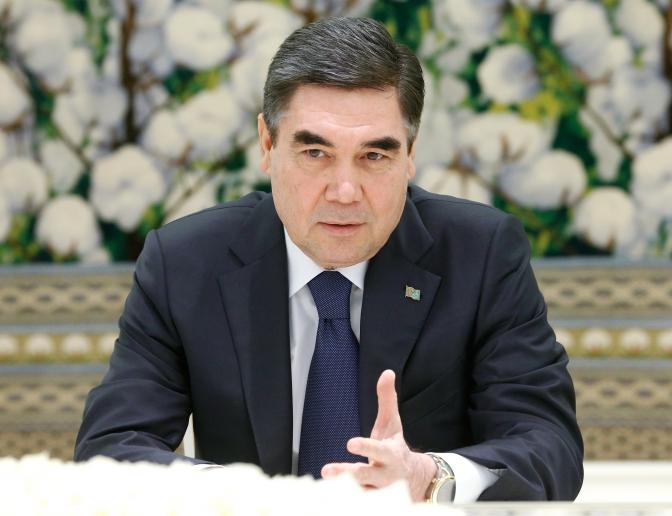 На фото: президент Туркмении Гурбангулы Бердымухамедов