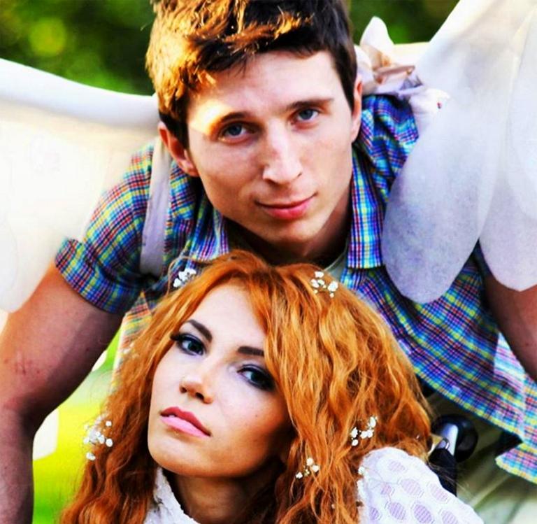 Юлия Самойлова и ее гражданский муж Алексей Таран