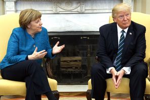 Визит канцлера Германии Ангелы Меркель в США, 2017 год