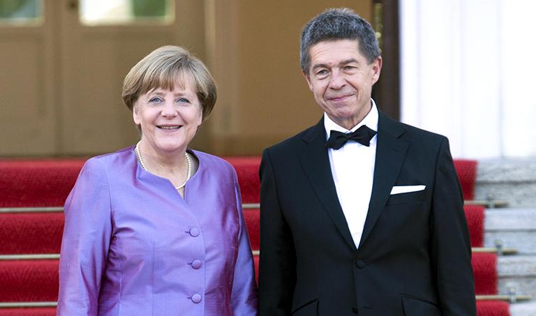 Канцлер Германии Ангела Меркель с мужем Иоахимом Зауэром.