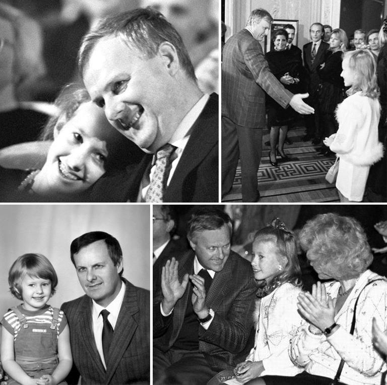 Ксения Собчак в детстве 