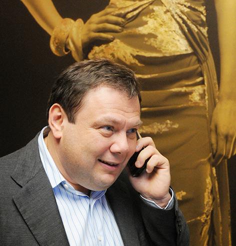 На фото: председатель совета директоров Альфа-Групп Михаил Фридман на презентации первого номера русской версии журнала «Spear’s. Private Banking & Wealth Management Magazine» в ресторане «Zолотой», 2008 год