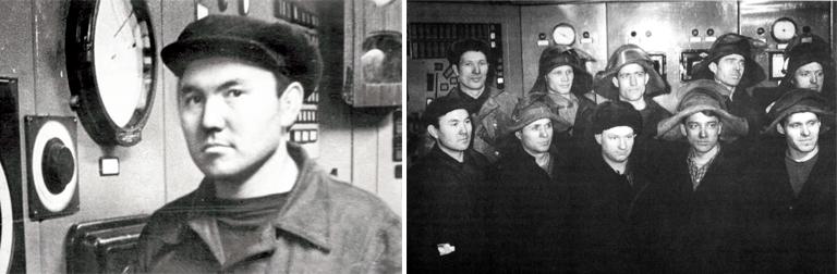 Нурсултан Назарбаев в молодости