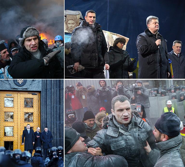 Виталий Кличко на Евромайдане