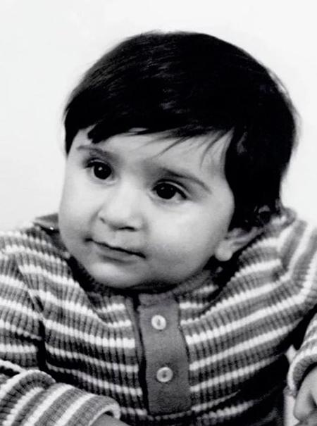 на фото: Николай Цискаридзе в детстве