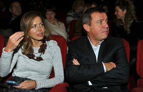  На фото: председатель совета директоров ID Forward Media Group Полина Дерипаска и бизнесмен Валентин Юмашев? 2012