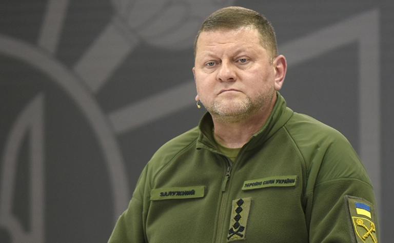 На фото: главнокомандующий Вооружёнными силами Украины Валерий Залужный