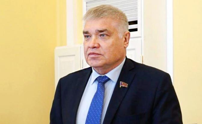 На фото: депутат Госдумы Андрей Алехин, первый секретарь Комитета Омского областного отделения КПРФ.