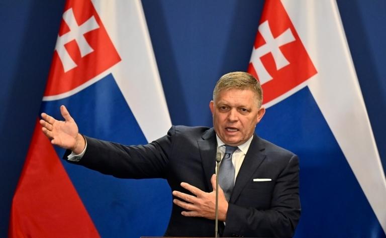 На фото: премьер-министр Словакии Роберт Фицо.