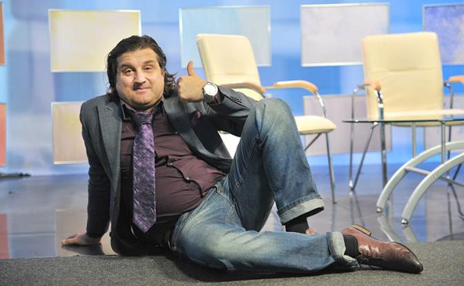 На фото: журналист и телеведущий Отар Кушанашвили