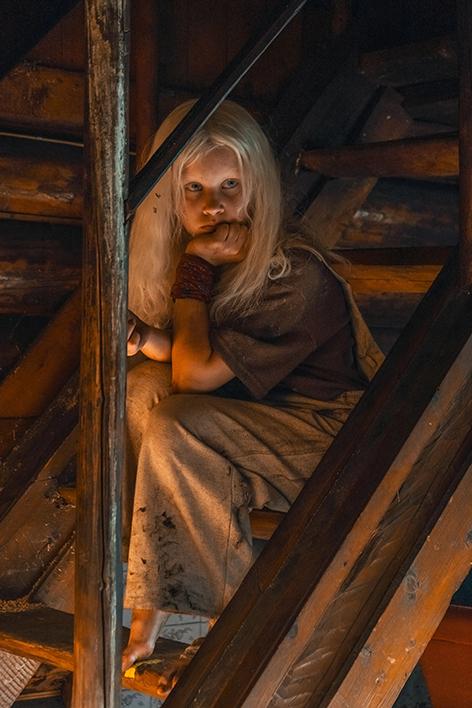 На фото: Анна Пересильд мистическом триллере «Тибра»