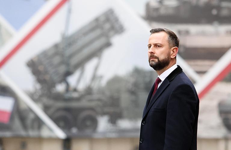 Министр национальной обороны Республики Польша Владислав Косиняк-Камыш, 2023 год