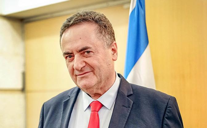 На фото: министр иностранных дел Израиля Исраэль Кац