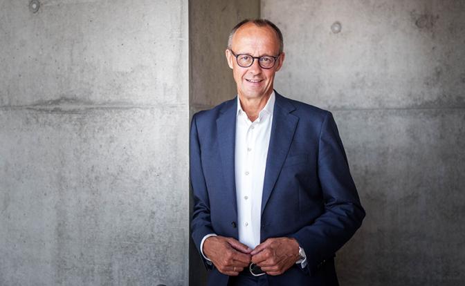 На фото: Фридрих Мерц