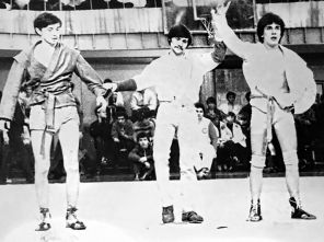  Дмитрий Нагиев получил мастера спорта по самбо и чемпиона СССР (справа)