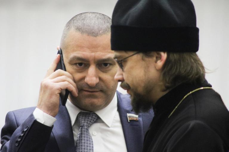 На фото: Александр Ильтяков на Дне рождения Курганской области, 2019 год.