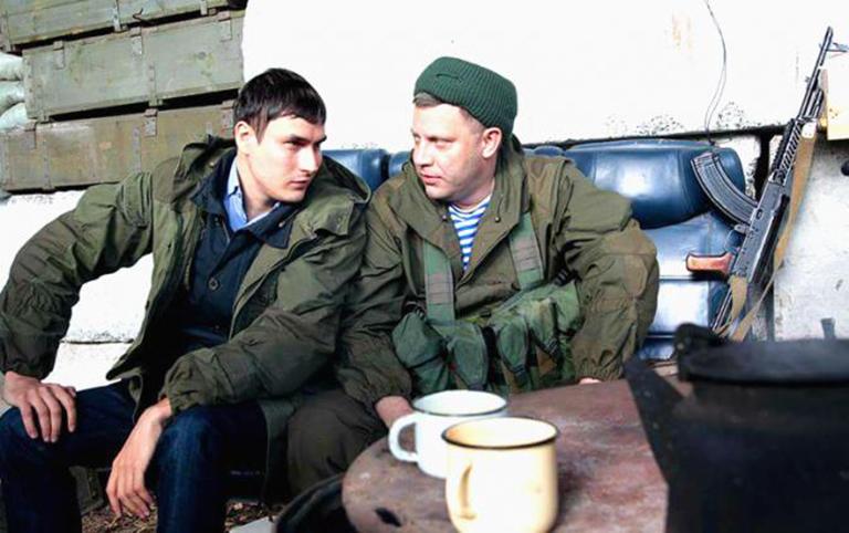 Сергей Шаргунов и Александр Захарченко