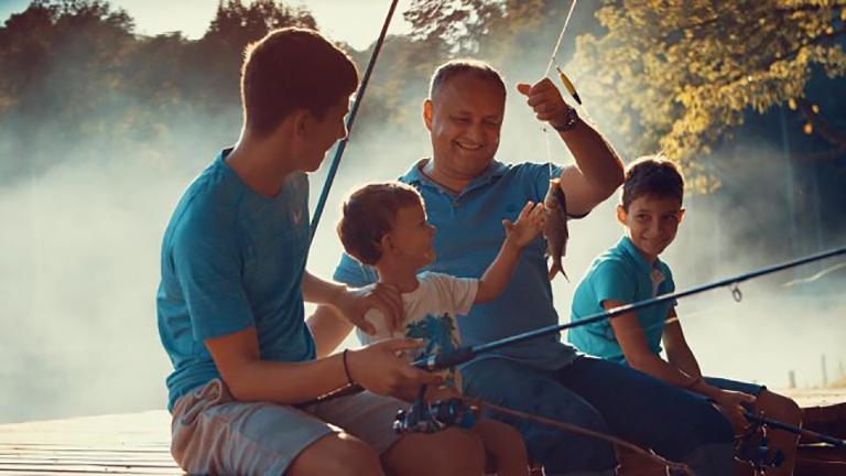 Игорь Додон с сыновьями