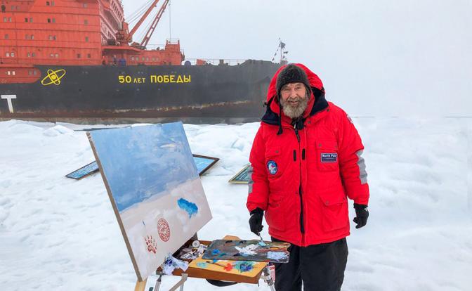 На фото: путешественник, писатель, художник, священник Федор Конюхов.