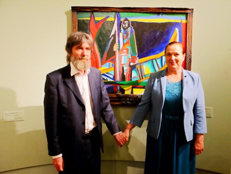 На фото: Федор Конюхов с супругой Ириной Анатольевной.