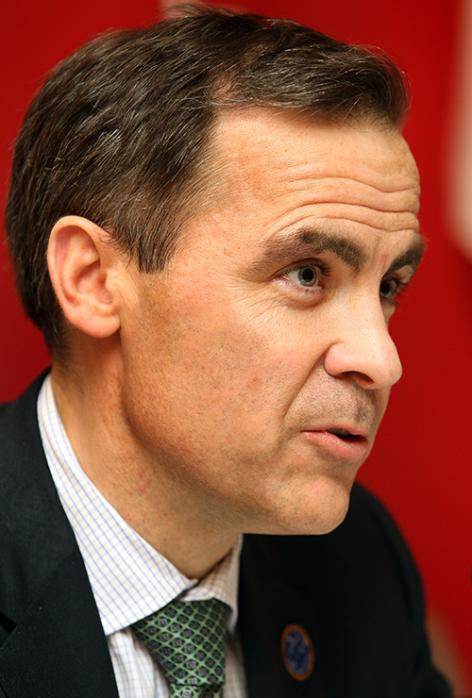 На фото: глава Канадского банка Марк Карни во время пресс-конференции в Канаде по окончании встречи министров финансов и управляющих центральными банками стран "Большой двадцатки", 2009