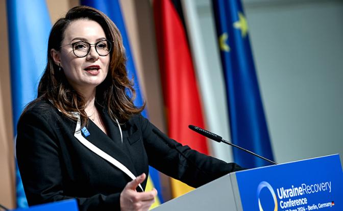 На фото: Юлия Свириденко.