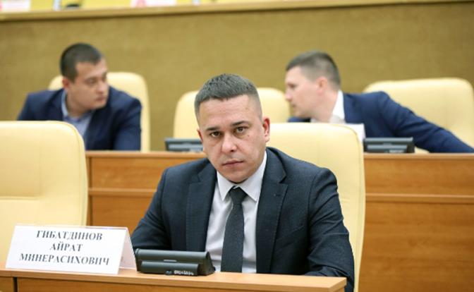 На фото: Айрат Гибатдинов.