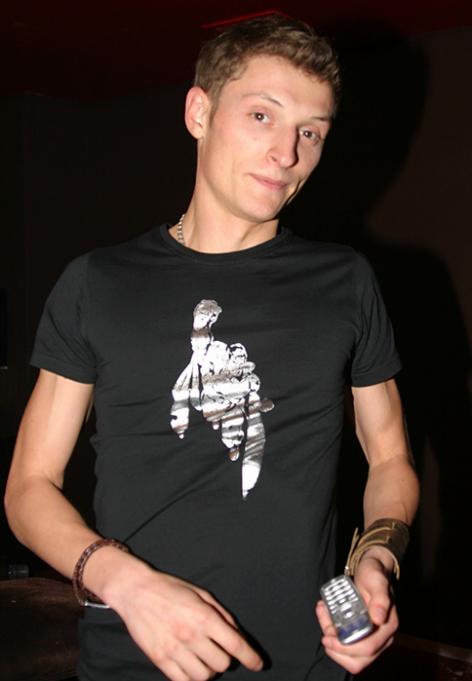 На фото: пародист Павел Воля, 2005