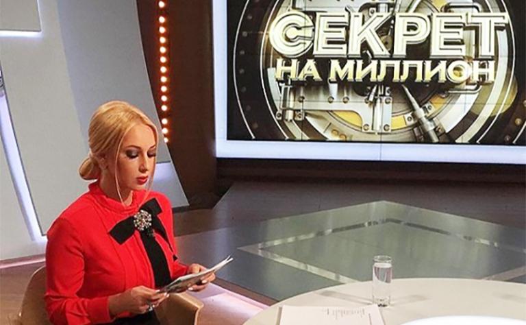 На фото: Лера Кудрявцева ведет шоу "Секрет на миллион"