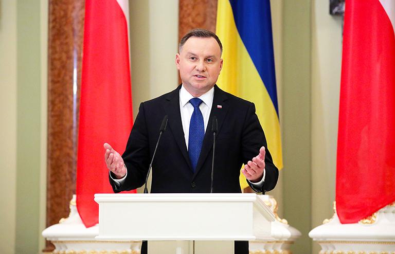 На фото: президент Польши Анджей Дуда